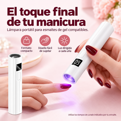Lámpara de Uñas LED UV Mini